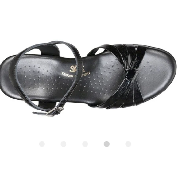 EUC in Original Box Quarter Strap Wedge Sandal - Picture 4 of 11